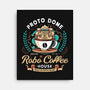 Proto Dome Robo Coffee Crest-None-Stretched-Canvas-LAGELANTEE
