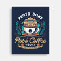 Proto Dome Robo Coffee Crest-None-Stretched-Canvas-LAGELANTEE