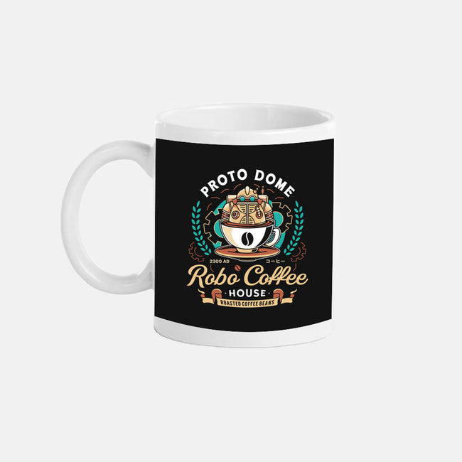 Proto Dome Robo Coffee Crest-None-Mug-Drinkware-LAGELANTEE