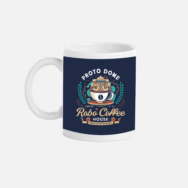 Proto Dome Robo Coffee Crest-None-Mug-Drinkware-LAGELANTEE