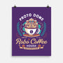 Proto Dome Robo Coffee Crest-None-Matte-Poster-LAGELANTEE
