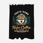 Proto Dome Robo Coffee Crest-None-Polyester-Shower Curtain-LAGELANTEE
