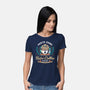 Proto Dome Robo Coffee Crest-Womens-Basic-Tee-LAGELANTEE