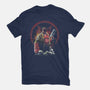 Painting Of The Half-Demon-Mens-Basic-Tee-zascanauta