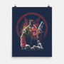 Painting Of The Half-Demon-None-Matte-Poster-zascanauta
