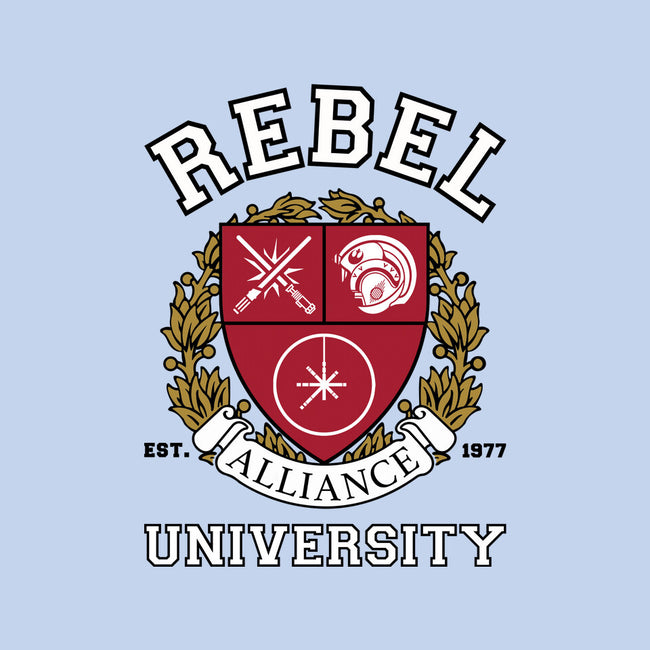 Rebel Alliance University-Womens-Basic-Tee-DrMonekers