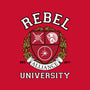 Rebel Alliance University-Mens-Basic-Tee-DrMonekers