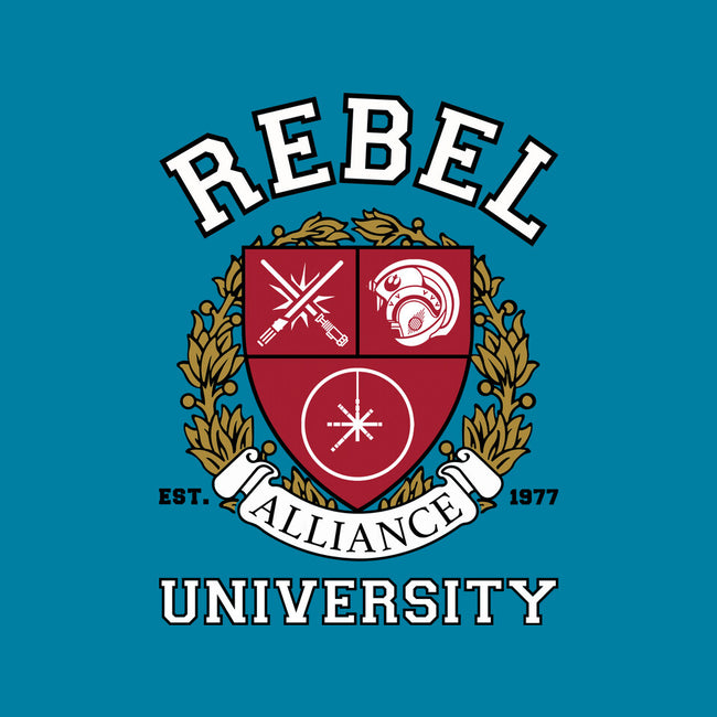 Rebel Alliance University-Mens-Basic-Tee-DrMonekers