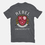 Rebel Alliance University-Mens-Basic-Tee-DrMonekers