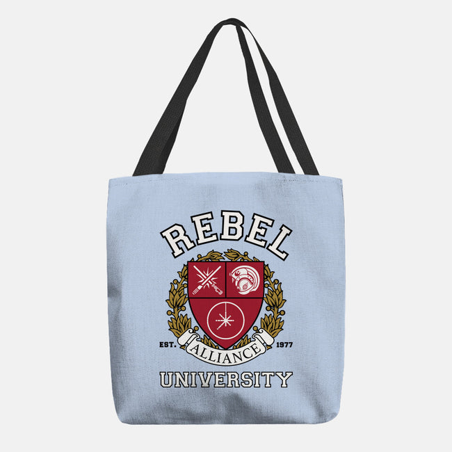Rebel Alliance University-None-Basic Tote-Bag-DrMonekers