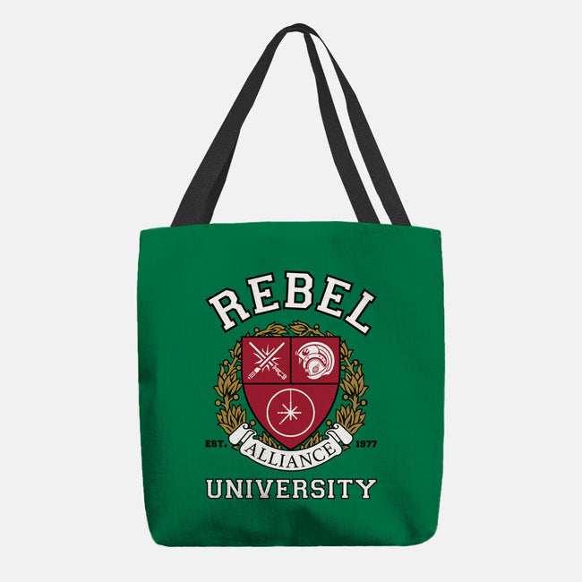 Rebel Alliance University-None-Basic Tote-Bag-DrMonekers