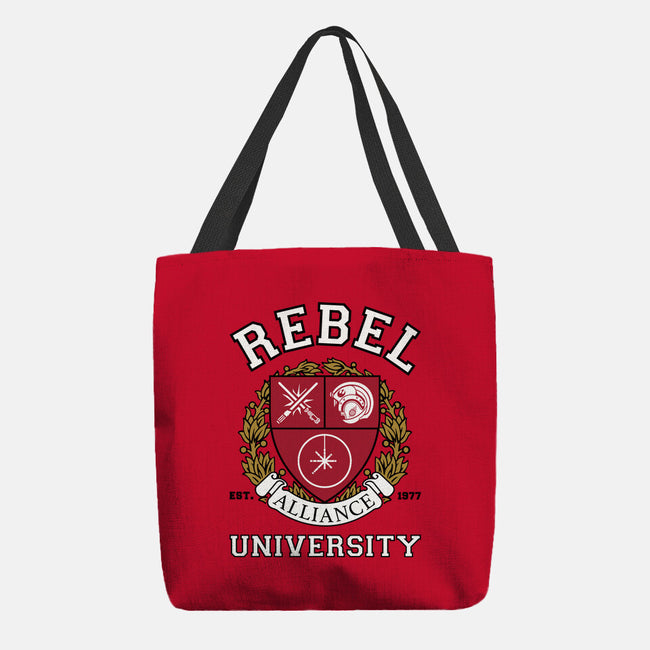 Rebel Alliance University-None-Basic Tote-Bag-DrMonekers