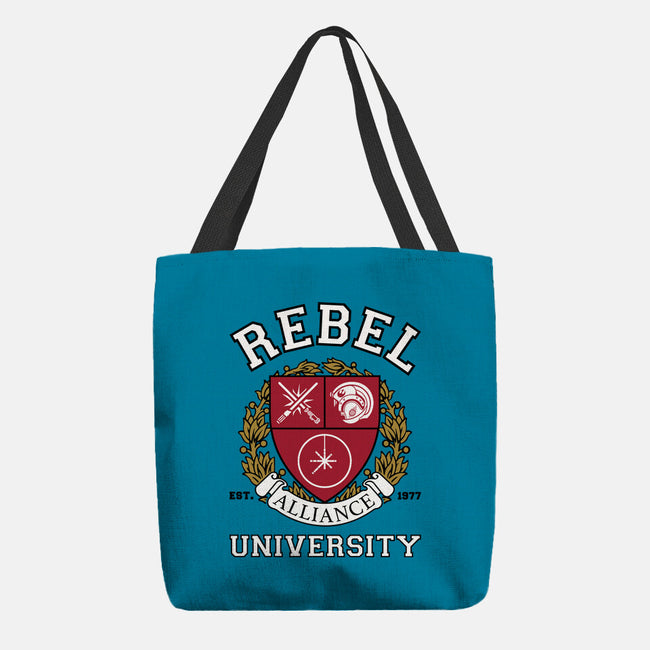 Rebel Alliance University-None-Basic Tote-Bag-DrMonekers