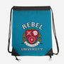 Rebel Alliance University-None-Drawstring-Bag-DrMonekers