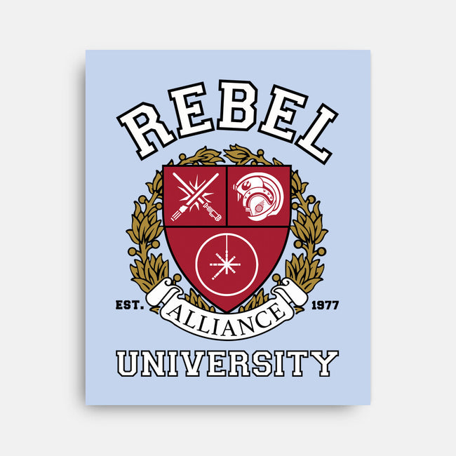 Rebel Alliance University-None-Stretched-Canvas-DrMonekers