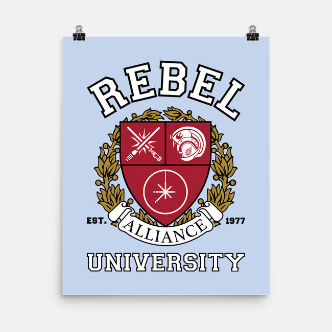 Rebel Alliance University-None-Matte-Poster-DrMonekers