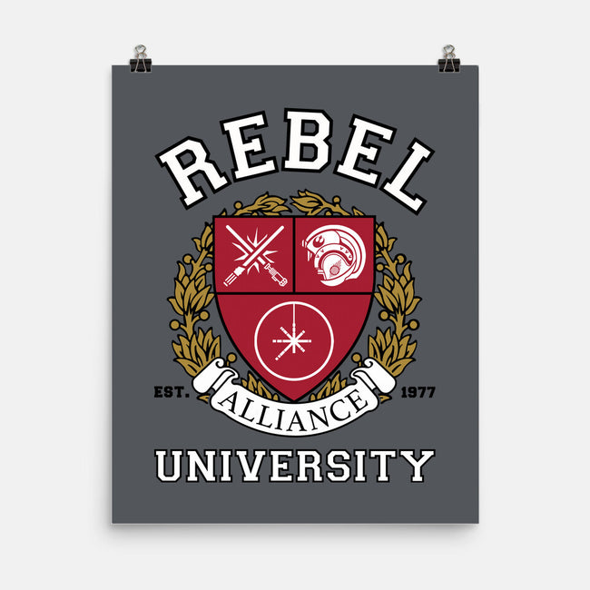 Rebel Alliance University-None-Matte-Poster-DrMonekers