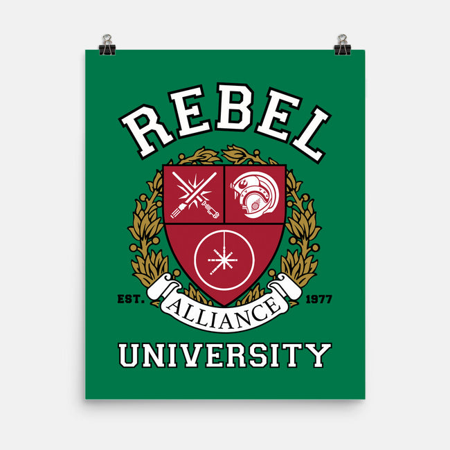 Rebel Alliance University-None-Matte-Poster-DrMonekers