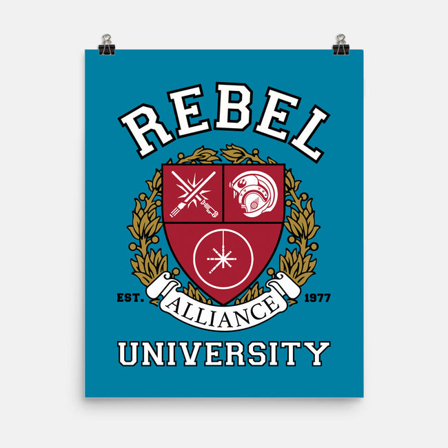 Rebel Alliance University-None-Matte-Poster-DrMonekers
