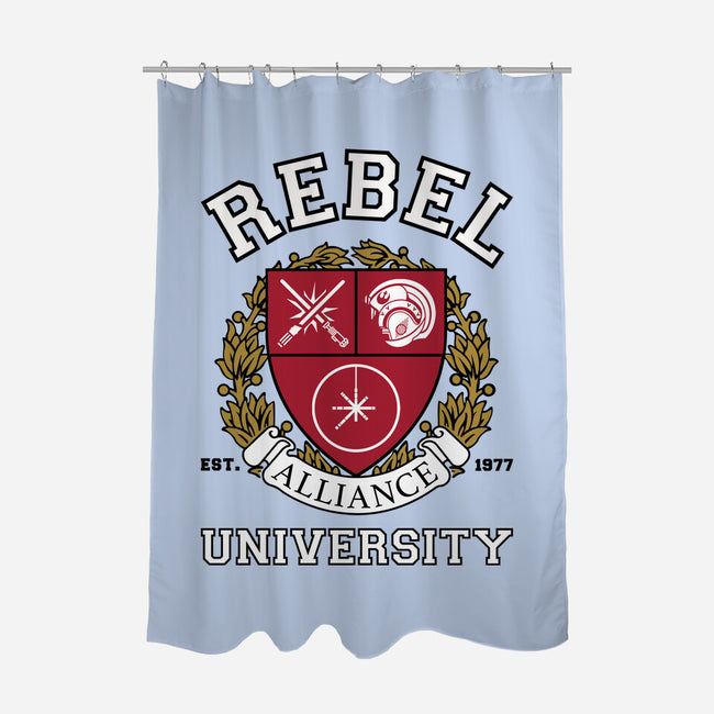 Rebel Alliance University-None-Polyester-Shower Curtain-DrMonekers
