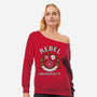 Rebel Alliance University-Womens-Off Shoulder-Sweatshirt-DrMonekers
