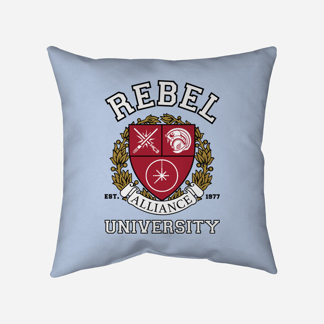 Rebel Alliance University-None-Removable Cover w Insert-Throw Pillow-DrMonekers