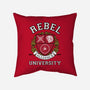 Rebel Alliance University-None-Removable Cover w Insert-Throw Pillow-DrMonekers