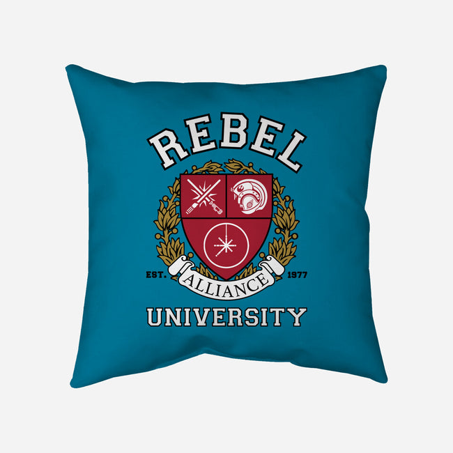 Rebel Alliance University-None-Removable Cover w Insert-Throw Pillow-DrMonekers
