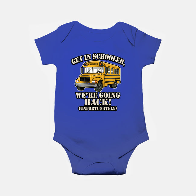 Get In Schooler-Baby-Basic-Onesie-Boggs Nicolas