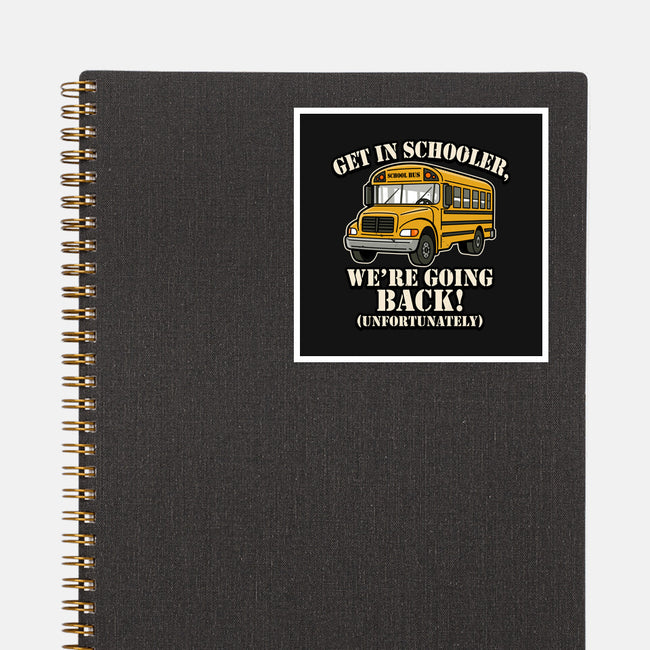 Get In Schooler-None-Glossy-Sticker-Boggs Nicolas