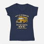 Get In Schooler-Womens-V-Neck-Tee-Boggs Nicolas