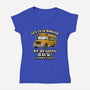 Get In Schooler-Womens-V-Neck-Tee-Boggs Nicolas
