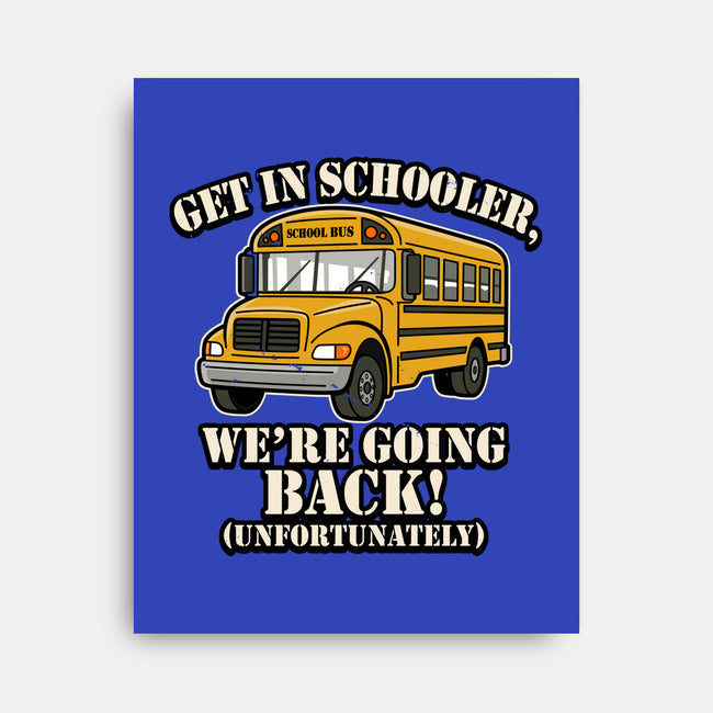 Get In Schooler-None-Stretched-Canvas-Boggs Nicolas
