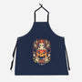 Spooky Cat Night-Unisex-Kitchen-Apron-eduely