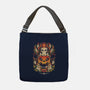 Spooky Cat Night-None-Adjustable Tote-Bag-eduely