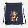Spooky Cat Night-None-Drawstring-Bag-eduely