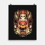 Spooky Cat Night-None-Matte-Poster-eduely