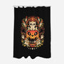 Spooky Cat Night-None-Polyester-Shower Curtain-eduely