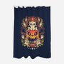 Spooky Cat Night-None-Polyester-Shower Curtain-eduely