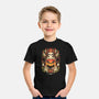 Spooky Cat Night-Youth-Basic-Tee-eduely