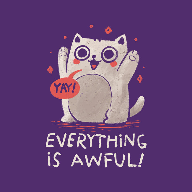 Everything Is Awful-Womens-Fitted-Tee-koalastudio