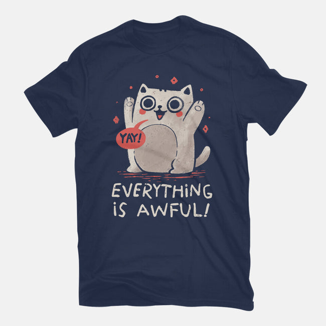 Everything Is Awful-Unisex-Basic-Tee-koalastudio