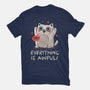 Everything Is Awful-Unisex-Basic-Tee-koalastudio
