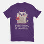 Everything Is Awful-Womens-Fitted-Tee-koalastudio