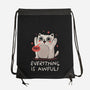 Everything Is Awful-None-Drawstring-Bag-koalastudio