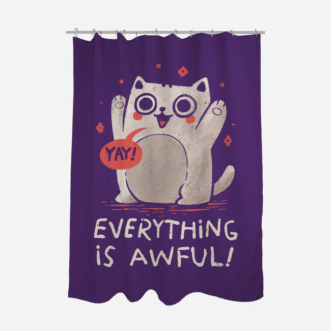 Everything Is Awful-None-Polyester-Shower Curtain-koalastudio