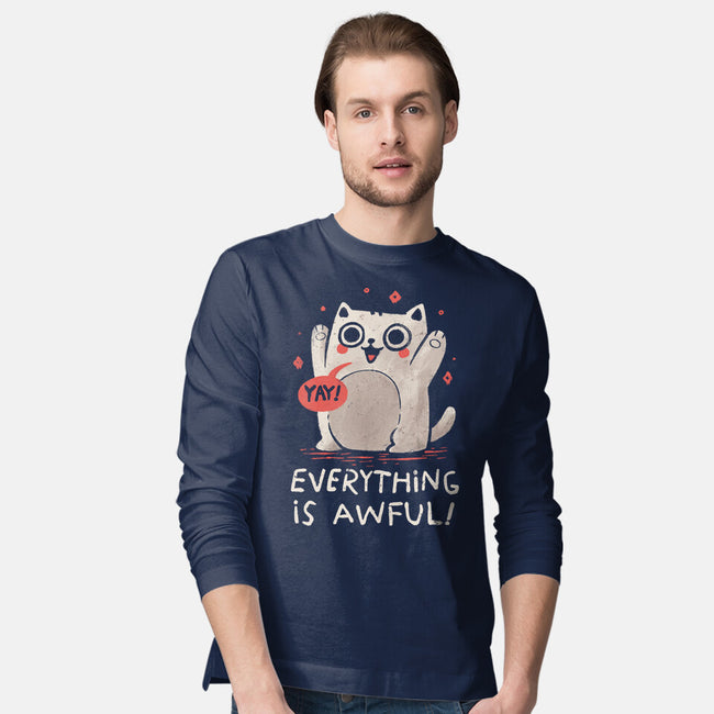 Everything Is Awful-Mens-Long Sleeved-Tee-koalastudio