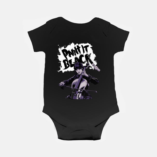 Paint It Wednesday-Baby-Basic-Onesie-goodidearyan