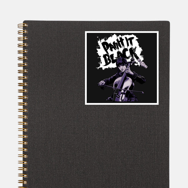 Paint It Wednesday-None-Glossy-Sticker-goodidearyan