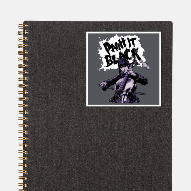 Paint It Wednesday-None-Glossy-Sticker-goodidearyan